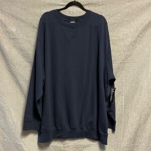 Classic Navy Crewneck Sweater